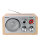 Radio i budzik ELTRA BAZANT USB Dab